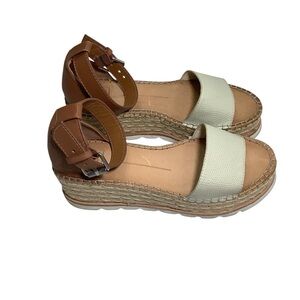 Dolce Vita Women's Wedge Sandals With Adjustable Ankle Strap